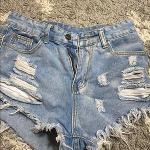 Jean shorts